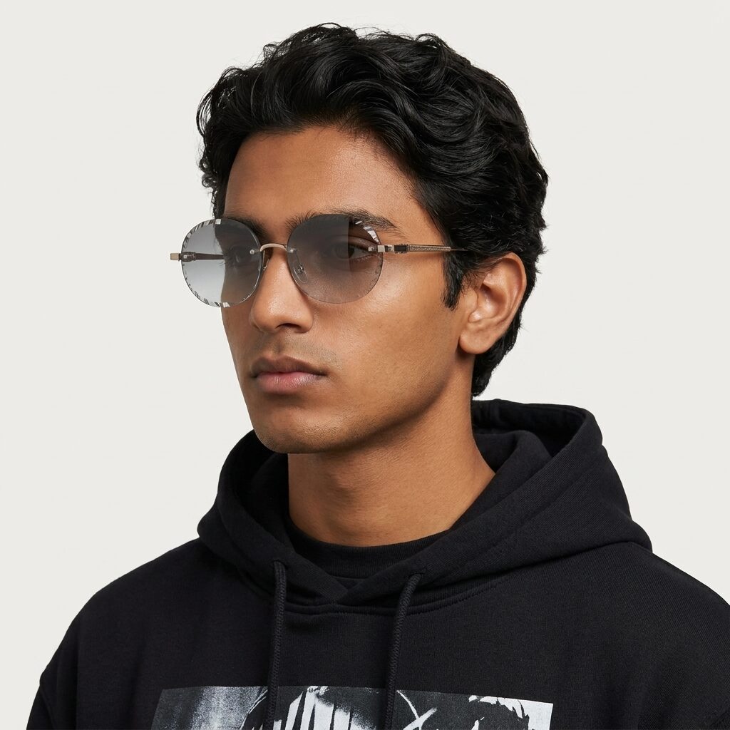Helios sunglasses worn — Ormont Paris