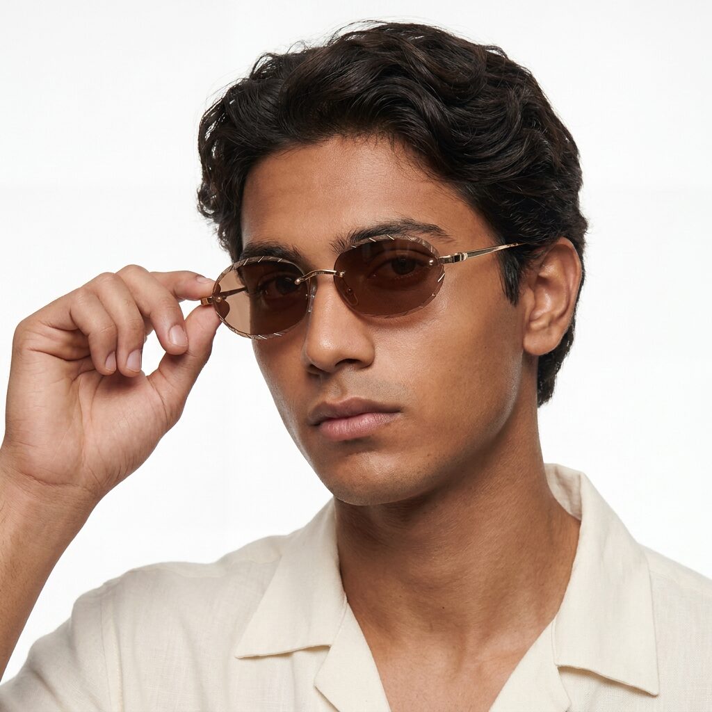 Solstice sunglasses worn — Ormont Paris