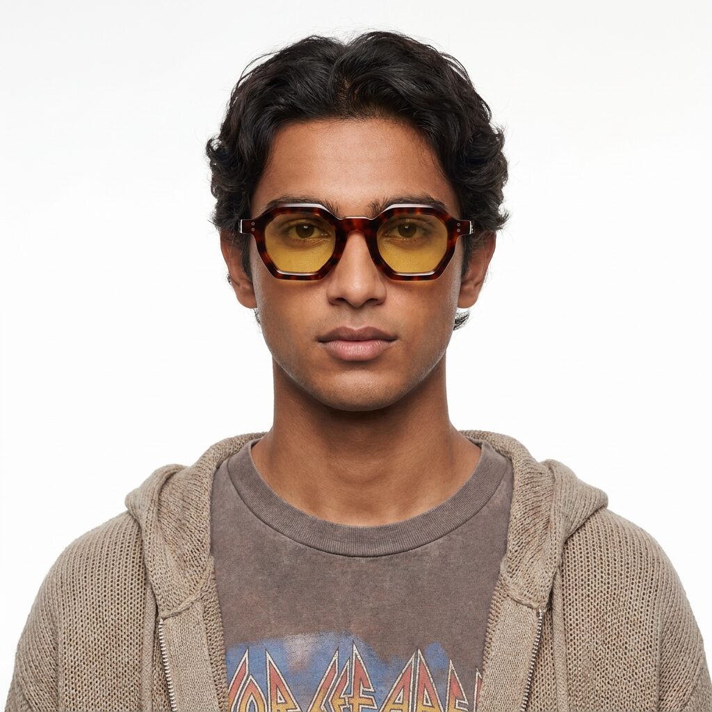 Éclat sunglasses worn — Ormont Paris